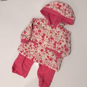 babyQ Flower Jacket & Pants